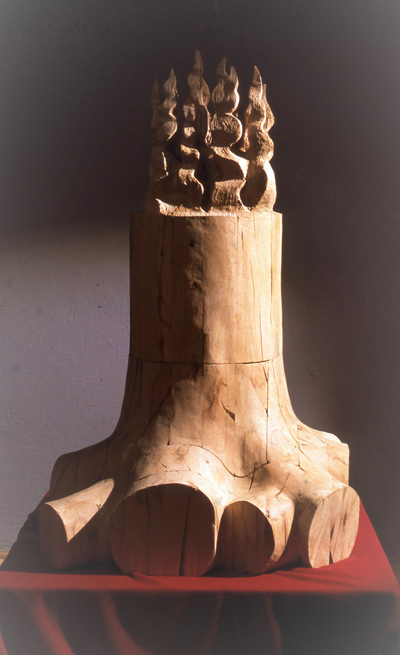 Robert Kaja, Korzeń, rzeźba, drewno