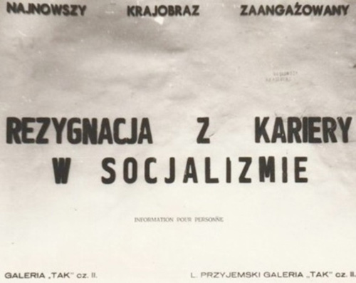 Leszek Przyjemski, afisz, 1971